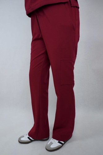Spodnie medyczne damskie Cherry Red