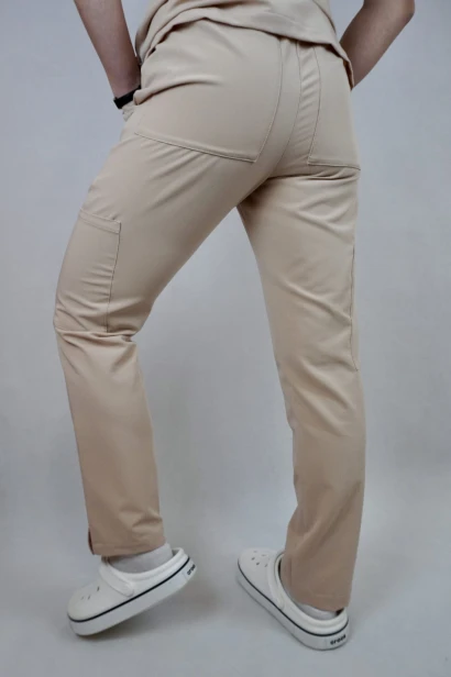 Spodnie medyczne damskie Desert Sand