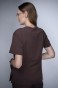Bluza medyczna damska Chocolate Brown