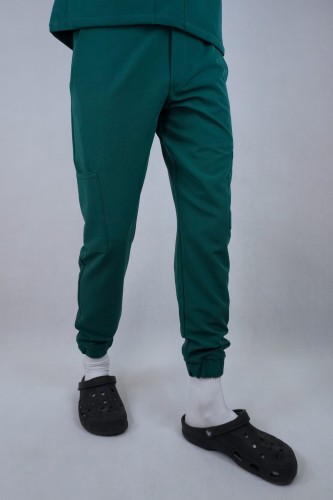 Spodnie medyczne męskie Emerald Green