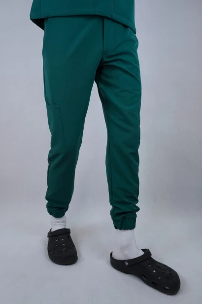 Spodnie medyczne męskie Emerald Green