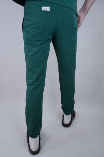 Spodnie medyczne męskie Emerald Green