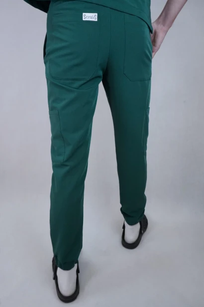 Spodnie medyczne męskie Emerald Green