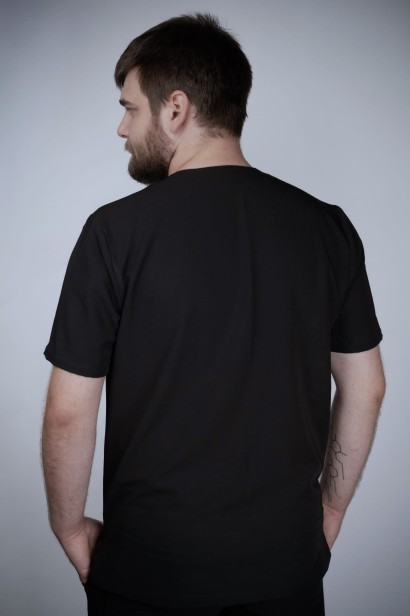 Bluza medyczna męska Coal Black