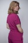 Bluza medyczna damska Hibiscus Pink