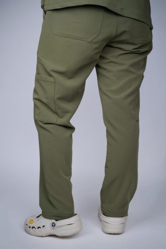 Spodnie medyczne damskie Olive Green